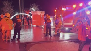 Rescuers rush to retrieve riders trapped on COTA coaster