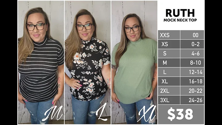 Ruth mock neck top