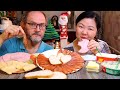 Мукбанг Бастурма / Муж должен не молчать, если приготовлено вкусно / Mukbang Basturma