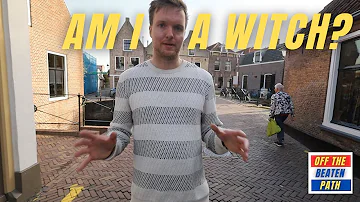 Oudewater: off the beaten path in The Netherlands... I weigh myself in the witch's weighing house!