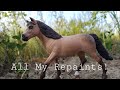 All My Schleich Horse Repaints! || Daisy Stalls ||
