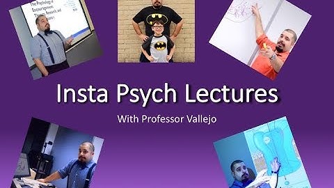 Insta Psych Lectures, Episode 2: People Who Stay Busy are Typically Happier