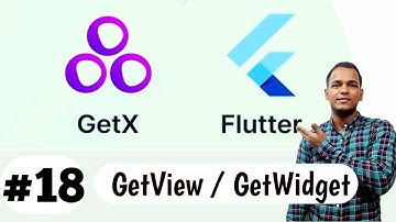 #18 GetView And GetWidget In GetX || Flutter GetX State Management || By Vivek Lodh