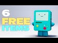 Get 6 free items actually all still works
