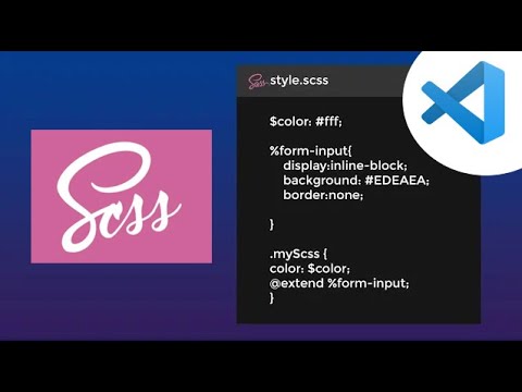 How To Install Sass In Your Visual Studio Code - Beginner SCSS Tutorial