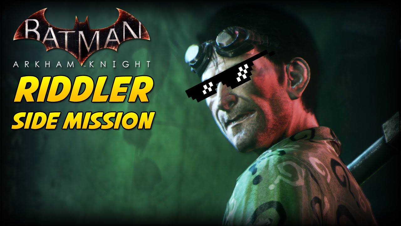 batman arkham knight riddler