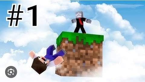 ONE BLOCK PART 1 WITH MY BROTHER #oneblock #minecraft  #part1