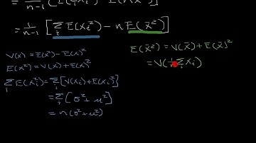 Sample variance unbiased