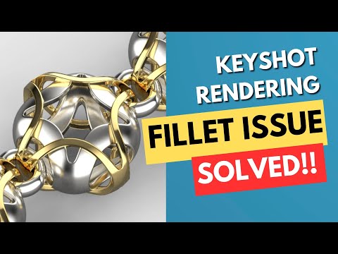 Mastering Keyshot Software: Solve Rhino 3D Fillet Issues for Jewelry Renderings #444