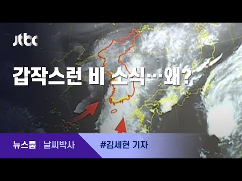 [날씨박사] 일부 지역에 비 소식…"선선한 주말" / JTBC 뉴스룸