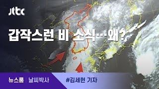 [날씨박사] 일부 지역에 비 소식…"선선한 주말" / JTBC 뉴스룸