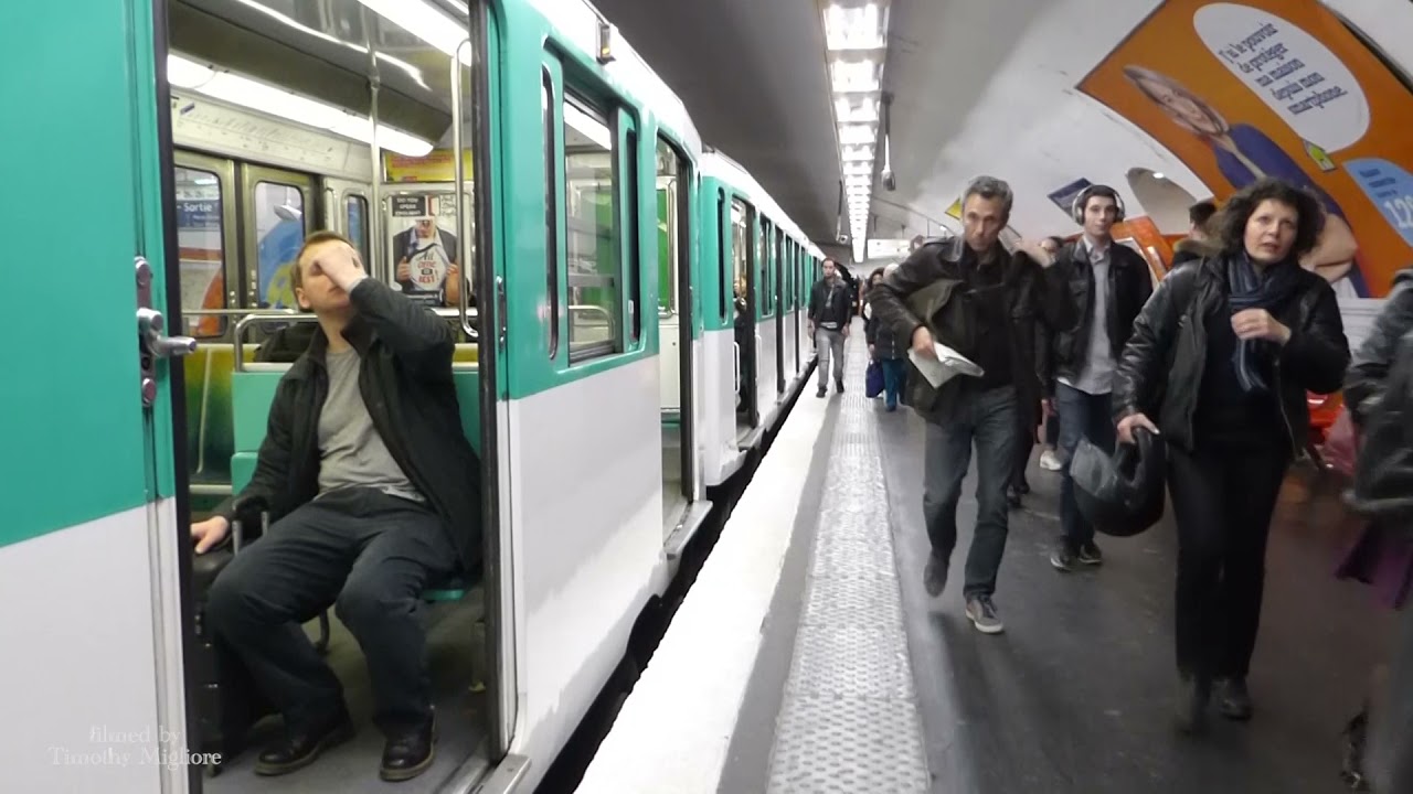 The Metro/Subway in Paris, France YouTube