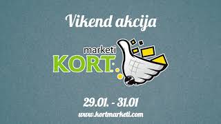 Kort Vikend Akcija Od 29.01. Do 31.01.2021.