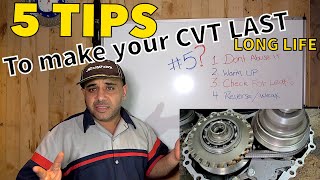 5 Tips to Make your CVT Last FOREVER