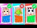 Ten in the Bed - Is That Food Zombie?👻 Knock Knock Who's There? Monster under my bed | Kids Songs