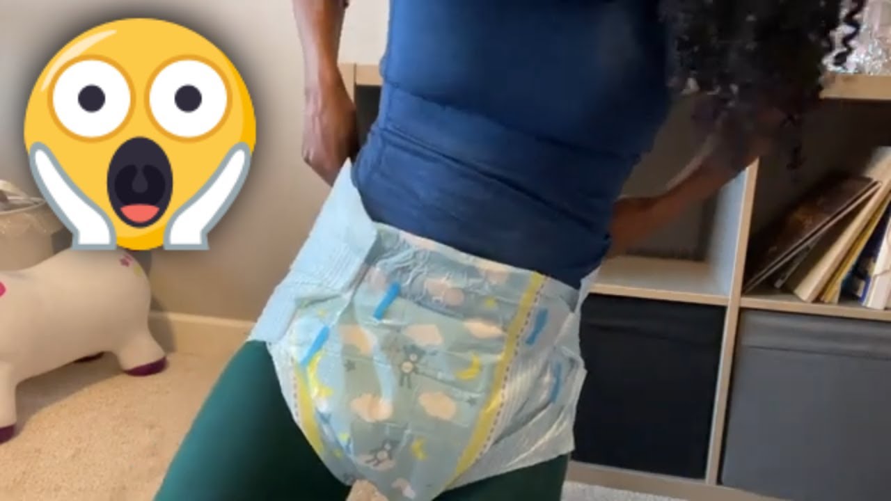 Little For Big DIAPER TRY ON (lil Dreamers) Adult DIAPERS YouTube