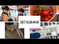 Diet vlog48 beaucoup a dire  reprise en douceur ma perte de poids