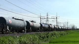 東北本線 8685レ EF65-2121(原色青プレ)+タキ ワシクリにて