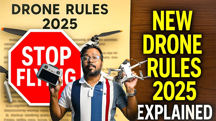 STOP FLYING NOW! Your Drone Might Be ILLEGAL | New Drone Rules 2025 Explained