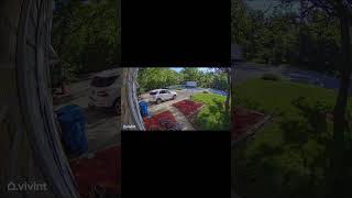 Truck explodes while traveling down residential street