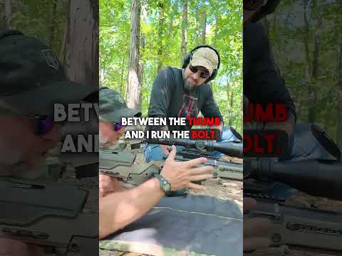 Run a bolt action like a PRO...like Josh