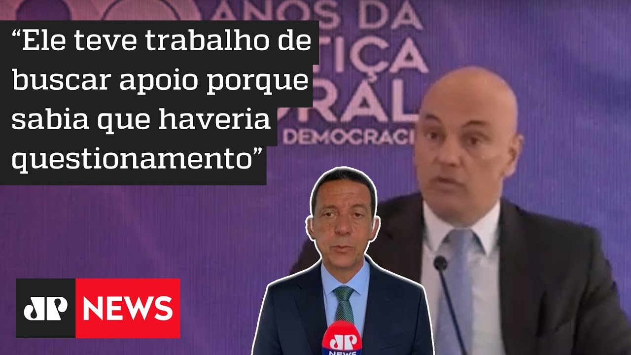 Trindade: “Moraes está tranquilo, pois acha que conseguiu apoio geral para o resultado das eleições”
