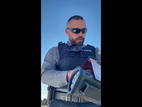 Chestermere peace officer makes me pay for recording them.