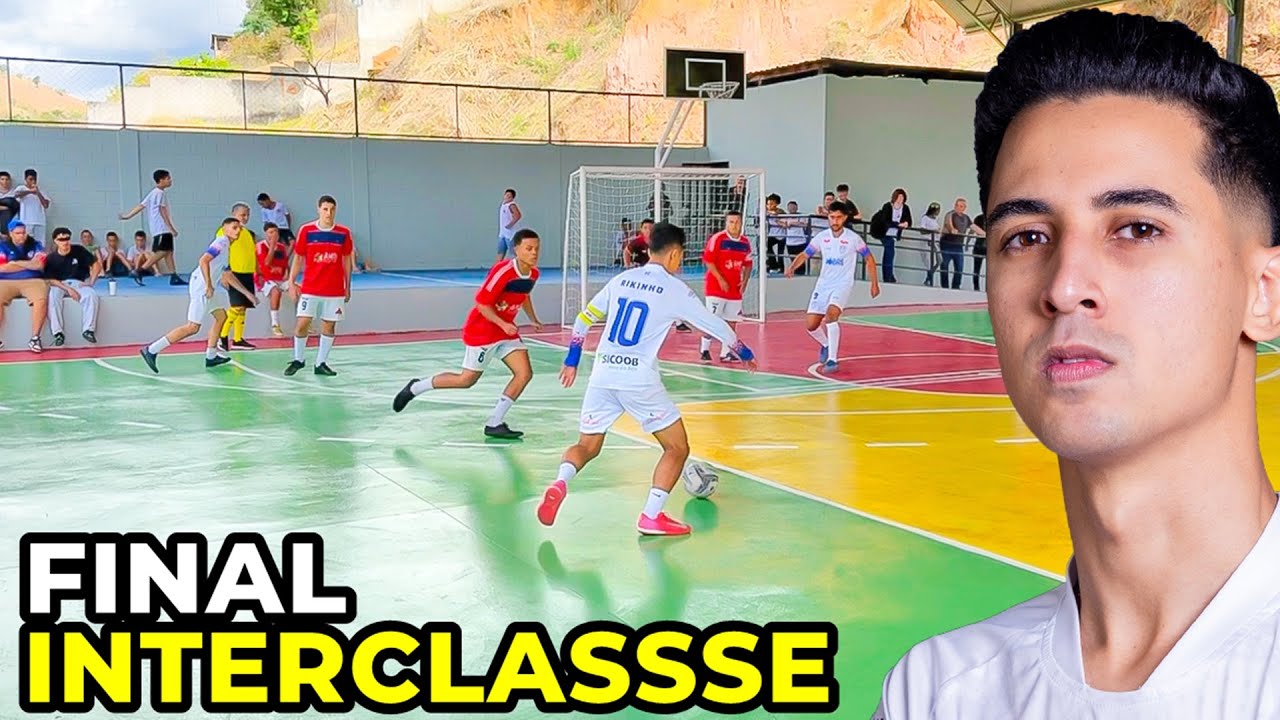 FINAL DO INTERCLASSE NÍVEL DIFÍCIL COM MUITOS GOLS ⚽️🏆