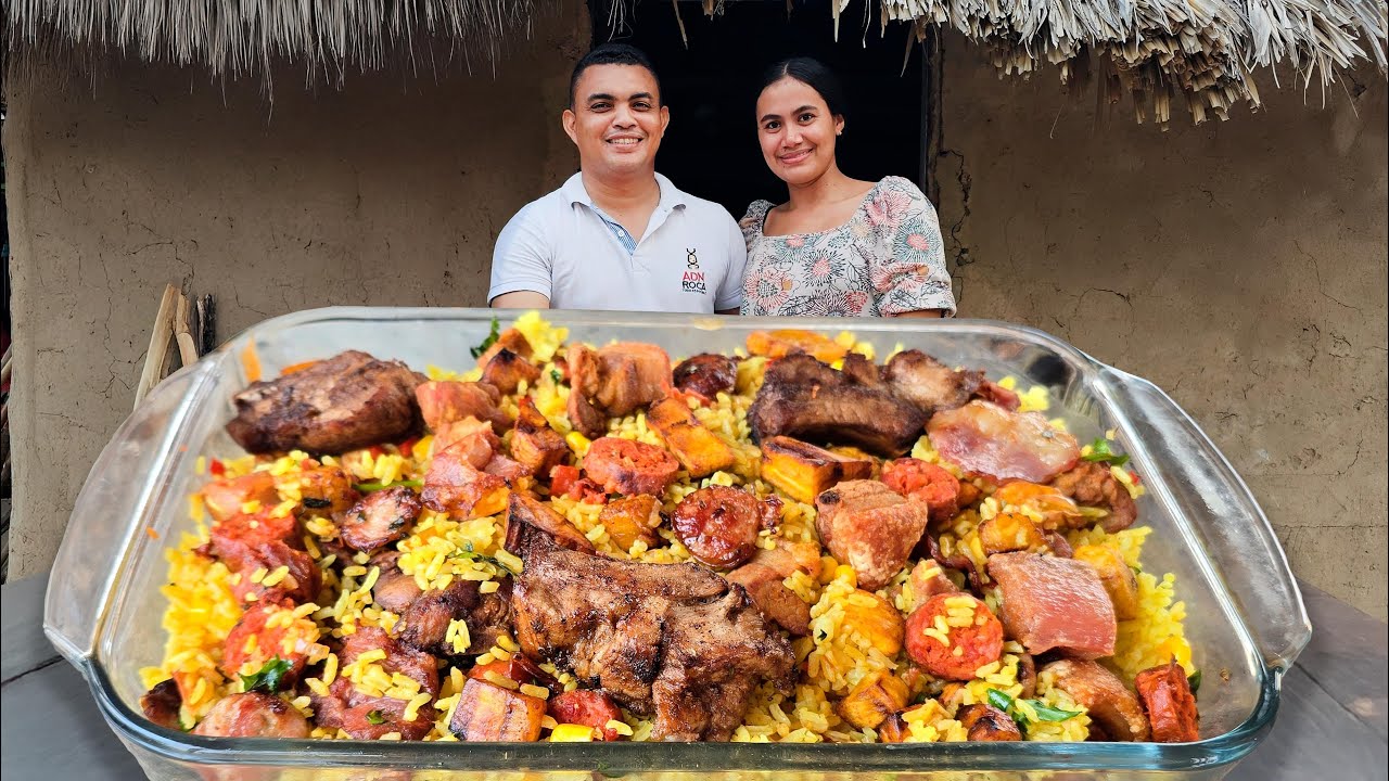 ✅Trucos de la abuela para hacer ARROZ PAISA 100% natural - Arroz hecho en el campo, ARROZ MONTAÑERO.
