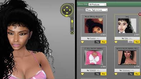 How to make Nicki Minaj on IMVU | WavyFries