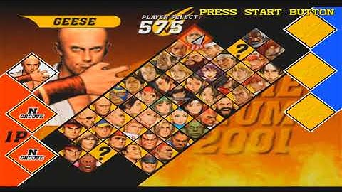 Capcom vs SNK 2 Geese Kyo Morrigan request