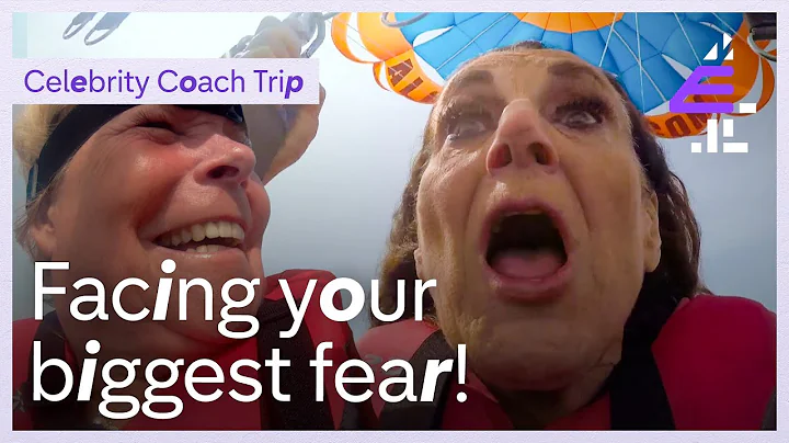 Lesley Joseph BREAKS DOWN While Parasailing | Cele...