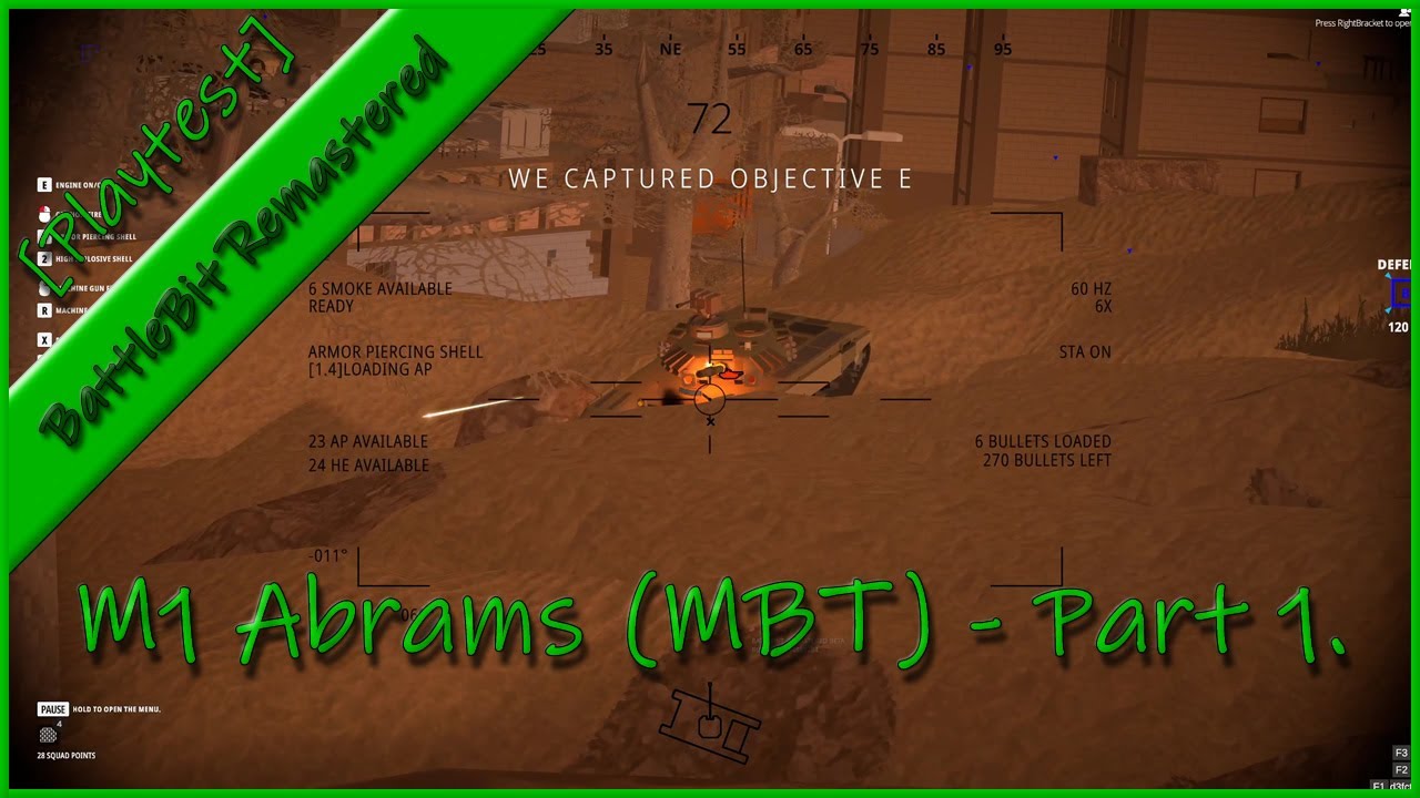 BattleBit Remastered [Play Test] - M1 Abrams (MBT) Gameplay Part 1 ...