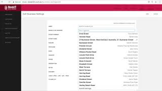 BookIT Tutorial #1 - Business Settings