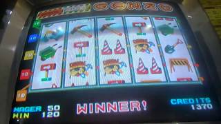【メダルゲーム】GONZOに何度目かの挑戦【大当たり】