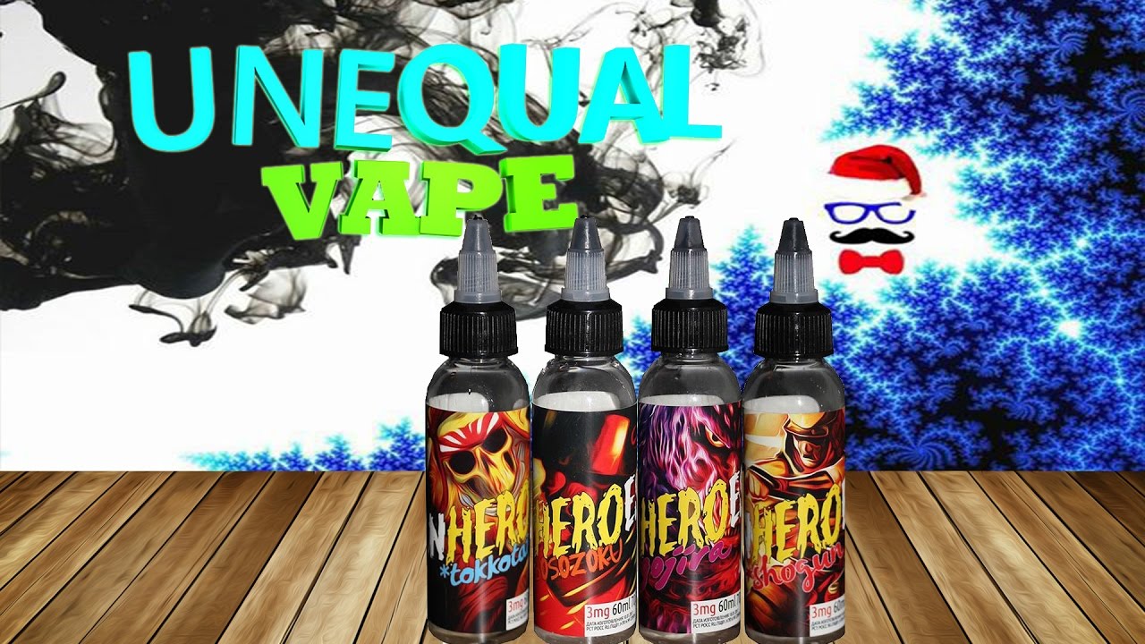 Обзор на жидкость Japanheroes // При поддержке Магазина Unequal Vape Shop