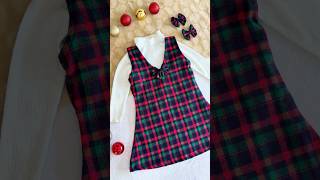🎄A timeless Christmas dress made for little festive moments. #babydress