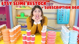We Got Subscription Boxes? Etsy Slime Restock