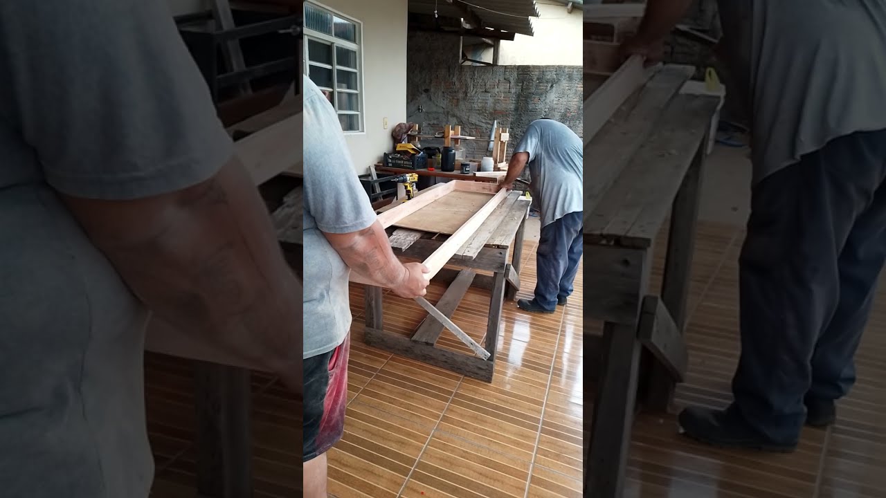 APARADOR FEITO DE PALLET