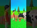 Squid Doll Feeds Funny Cow 🐄 #shorts​ #cartoon​ #viralvideo