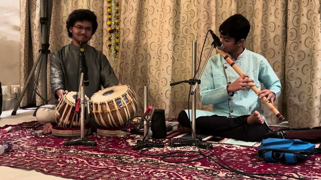 ॥Raag Yaman॥ Flute : Sriman Anirban Roy Tabla : Sriman Nabagato Bhattacharjee