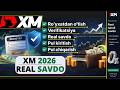 XM - Ro'yhatdan va Verifikatsiyadan o'tish. Pul kiritish + pul chiqarish + Real savdo