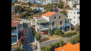 Bodrum, Yaka Taş Evler' de, Bahçeli Üst Kat Daire