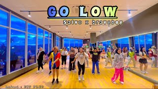 GO LOW by Salvo X BraveBoy | ZUMBA DANCE FITNESS | COVER | ZIN STEVANI