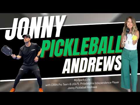 Jonny Pickleball Signs with CRBN Pro Team + joins USLPL Philly Independence team #uslpl #pickleball
