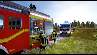 Emergency Call 112 - German Volunteer Firefighter in Action! (Firefighting Simulation)