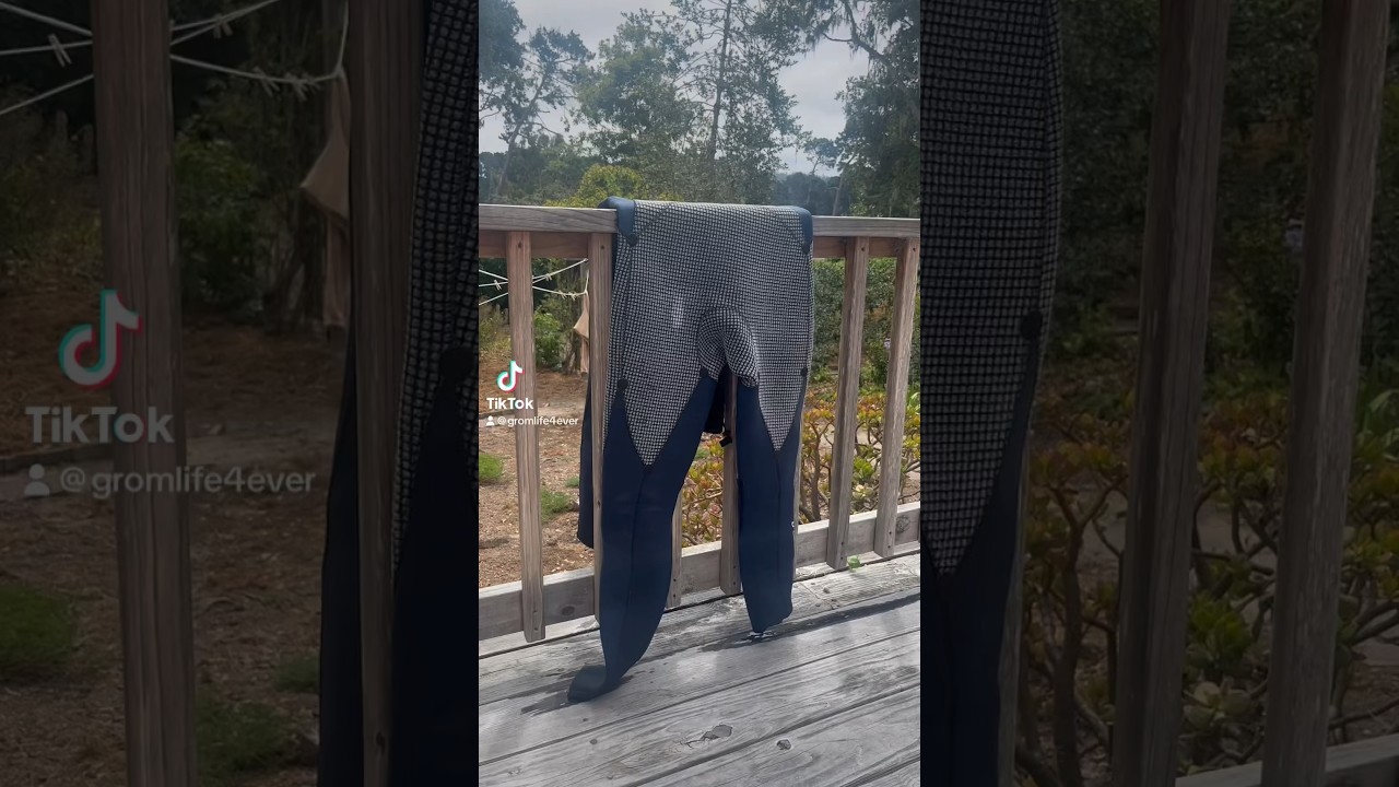 This is how to dry your wetsuits grows 