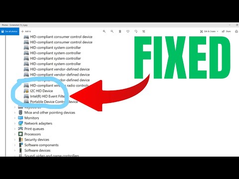 How to Fix I2C HID Device Not Working Code 10 Error (2025 Update, Driver Touchpad Fixed)