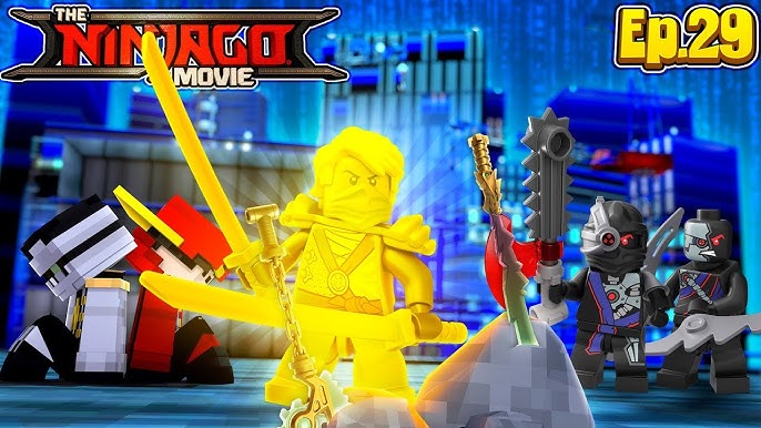 Minecraft LEGO NINJAGO - ROPO & THE NINJAGO FIND THE TECHNO BLADES