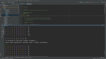 Minesweeper Java Demo GUI and CLI